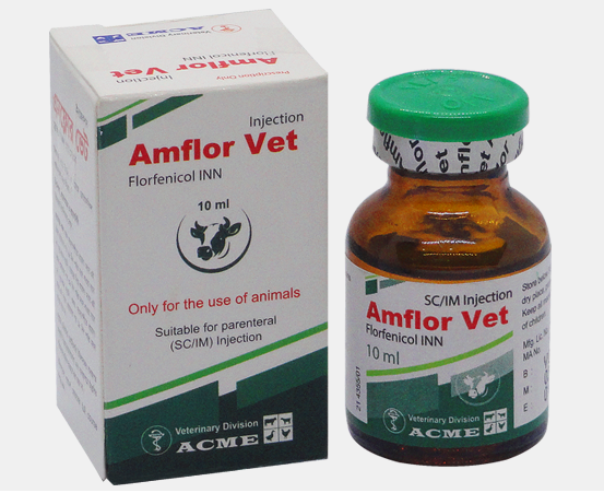 Amflor Vet Injection 10 ml