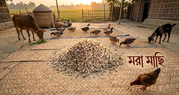 Mora Machi khud ( মরা মাছি খুদ ) ৫০ কেজি বস্তা