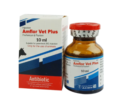 Amflor Vet Plus Injection 10 ml