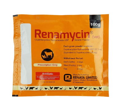 Renamycin vet 100gm Powder