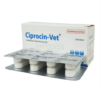 Ciprocin Vet Bolus 20's SQ