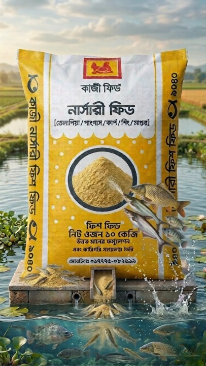 Kazi Nursery Mash Feed ( কাজী নার্সারী ম্যাশ ফিড 9070 ) ১০ কেজি