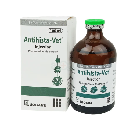 Antihista vet 100ml Injection