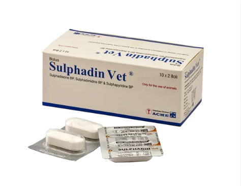 Sulphadin Vet Bolus 10 × 2's