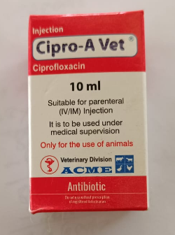 Cipro A vet 10ml Injection