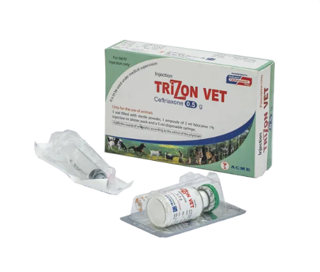 Trizon vet 0.5g Injection