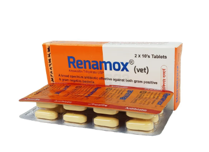 Renamox vet 500mg Bolus 5x4's