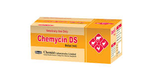 Chemycin DS vet Bolus 15x4's