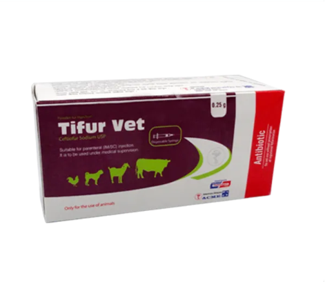Tifur Vet Injection 0.25 gm