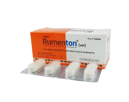 Rumenton vet Bolus 10x2's