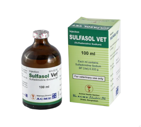 Sulfasol Vet Injection 100 ml