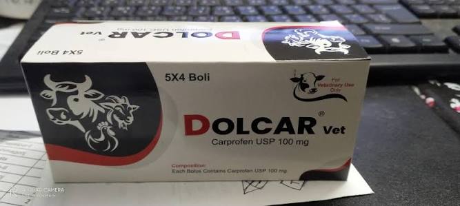 Dolcar Vet 100mg Bolus